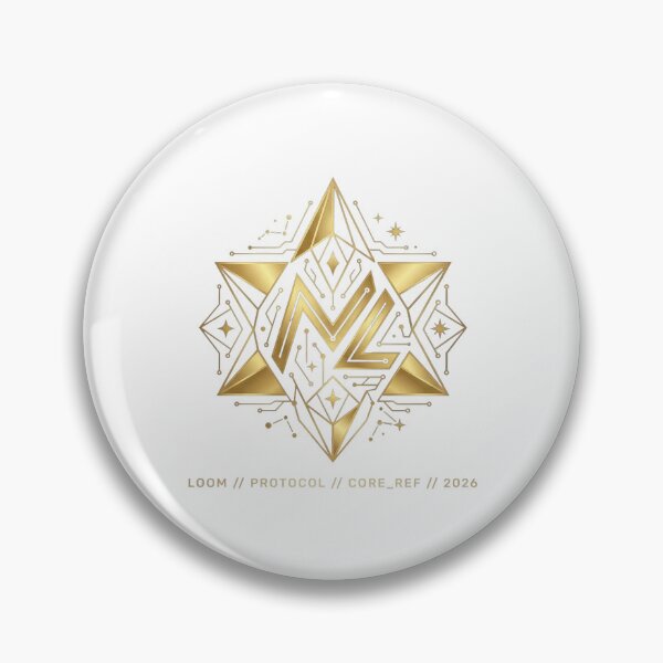 Item preview, Luxe Gold Technical Core Sigil: Modern Loom Crystalline Geometry designed and sold by ModernLoom.