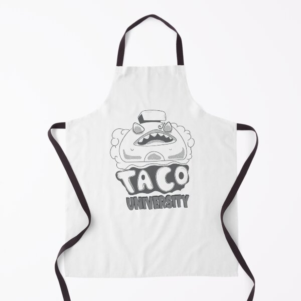 Item preview, Taco University – Funny Taco Lover Cartoon Food Illustration designed and sold by Loneliillustrat.