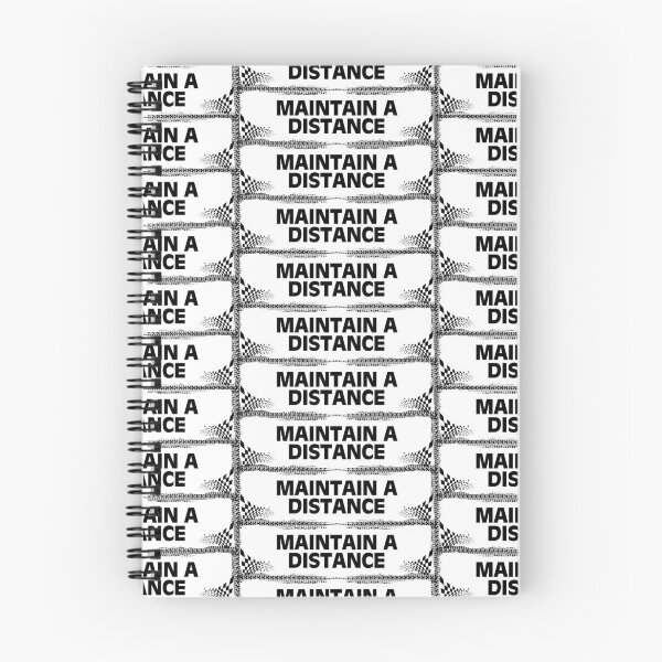 Item preview, Maintain a distance (bumper sticker) designed and sold by dejanerio.