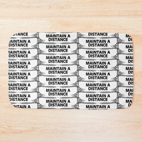 Item preview, Maintain a distance (bumper sticker) designed and sold by dejanerio.