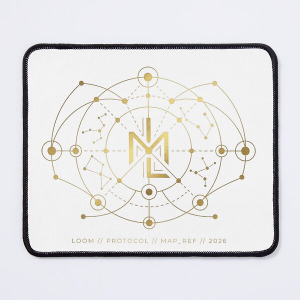 Item preview, Luxe Gold Celestial Map Sigil: Modern Loom Star Path designed and sold by ModernLoom.