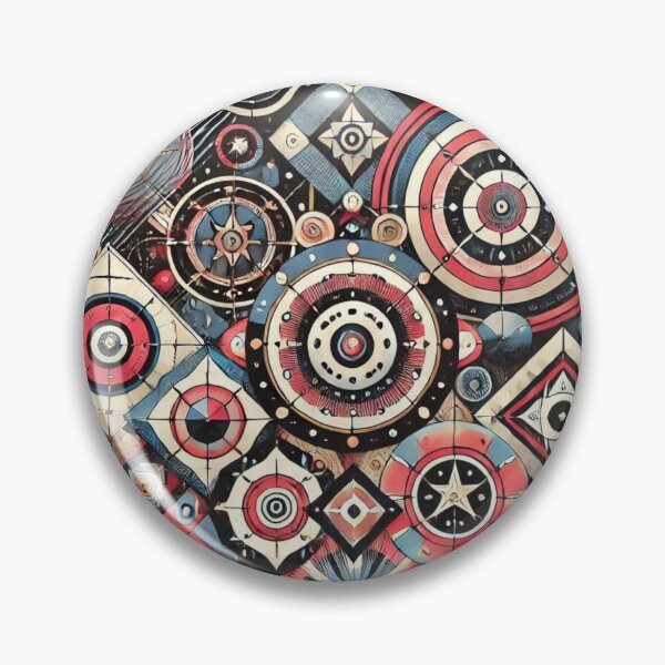 Item preview, colorful geometric shapes designed and sold by Dogandesighn.