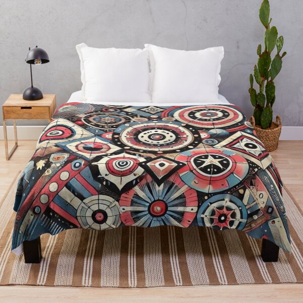 Item preview, colorful geometric shapes designed and sold by Dogandesighn.