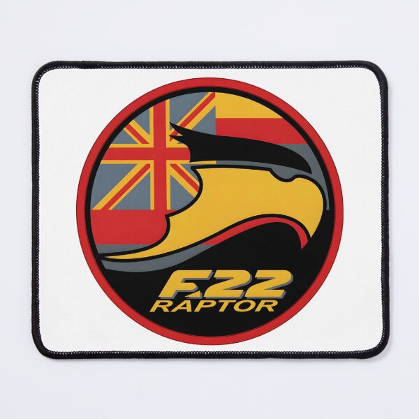 Item preview, F-22 Raptor Hawaii Air National Guard Squadron Patch Design designed and sold by CharlieDesings.