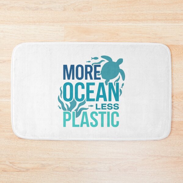 Item preview, More Ocean Less Plastic Sea Turtle Marine Conservation designed and sold by chattsuede.