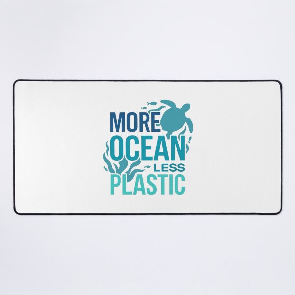 Item preview, More Ocean Less Plastic Sea Turtle Marine Conservation designed and sold by chattsuede.