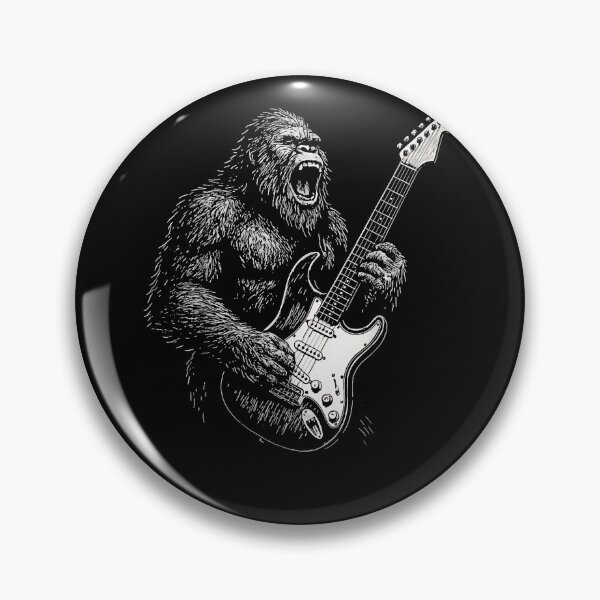 Item preview, Bigfoot Playing Guitar Sasquatch designed and sold by Goleon12.