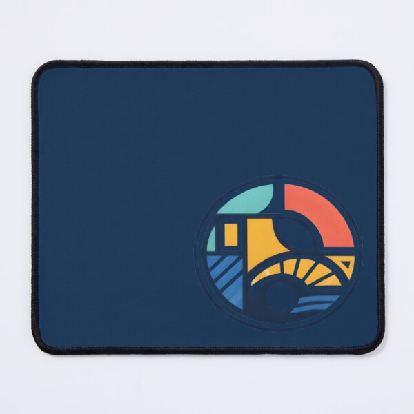 Item preview, Minimal Sunrise Nature Emblem – Slow Living Geometric Landscape designed and sold by BriyaSol.