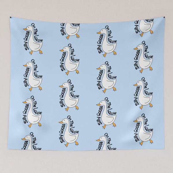 Item preview, Just a silly goose on the loose designed and sold by ButterflyKissCollab.
