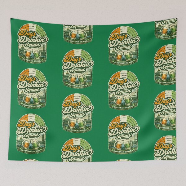 Aperçu de l'œuvre Savannah Georgia St Patrick’s Day Shirt | Savannah Parade Bar Crawl Design créée et vendue par CoachEkong.