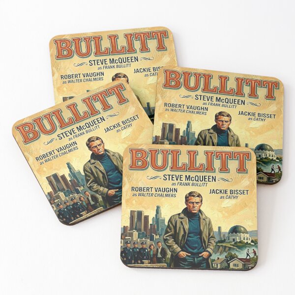 Item preview, Vintage Cinema Art: Bullitt (1968) designed and sold by Art's Diner.