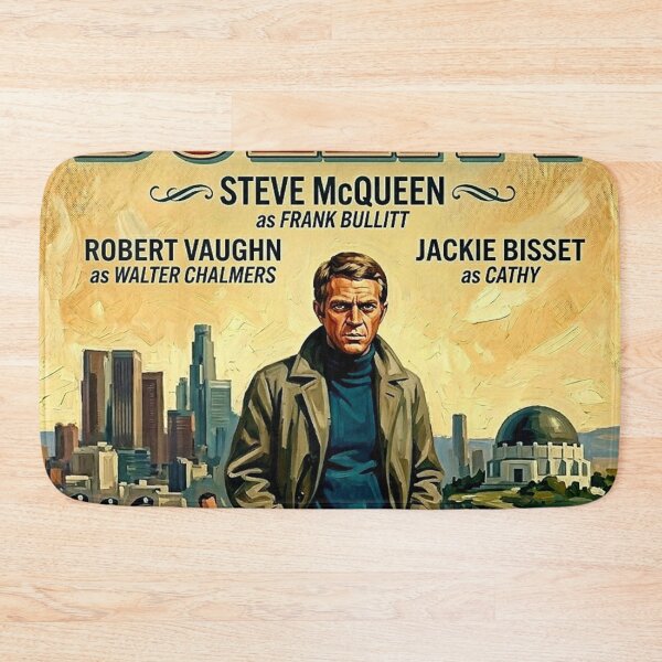 Item preview, Vintage Cinema Art: Bullitt (1968) designed and sold by Art's Diner.