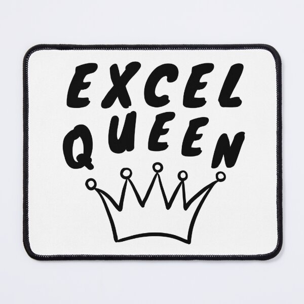 Item preview, Excel Queen – Spreadsheet Lover and Data Nerd Design designed and sold by DesignsVault.