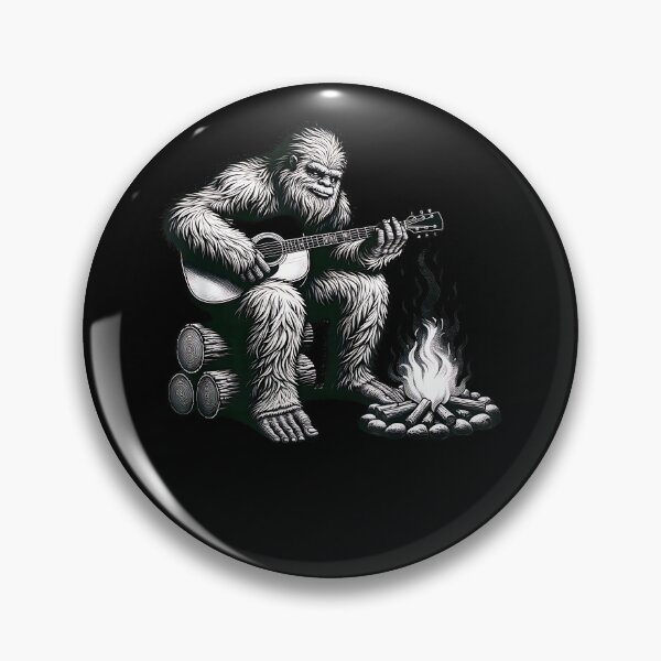 Item preview, Bigfoot Playing Guitar Sasquatch Big Foot designed and sold by Goleon12.