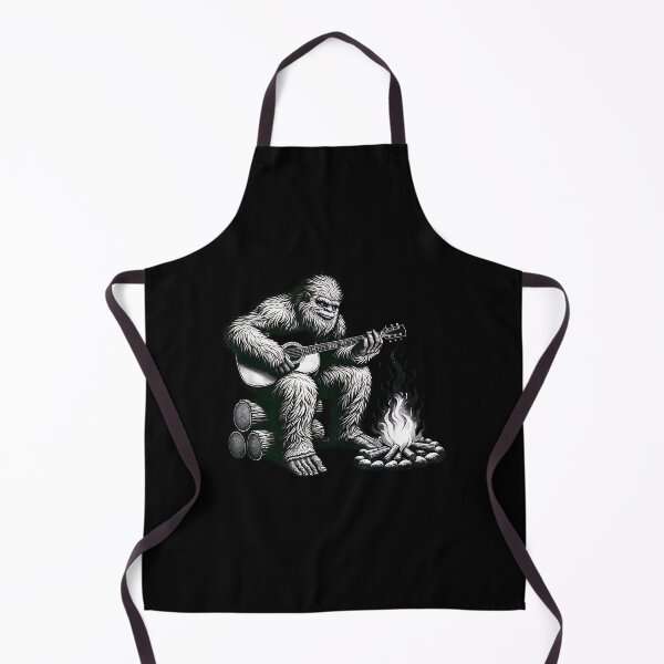 Item preview, Bigfoot Playing Guitar Sasquatch Big Foot designed and sold by Goleon12.
