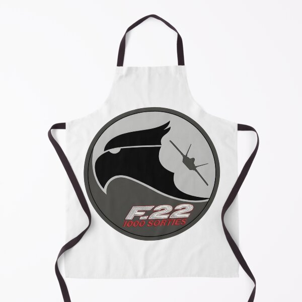 Item preview, F-22 Raptor 1000 Sorties Commemorative Military Patch Design designed and sold by CharlieDesings.