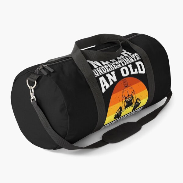 Item preview, Never Underestimate an Old Man Who knows Weightlifting designed and sold by CosmoKitsch.