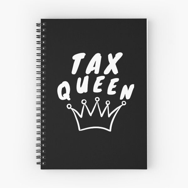 Item preview, Tax Queen – Funny Tax Season Accountant Design designed and sold by DesignsVault.