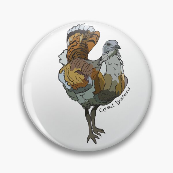 Item preview, Funky Birds: Great Bustard designed and sold by abigailhausman.
