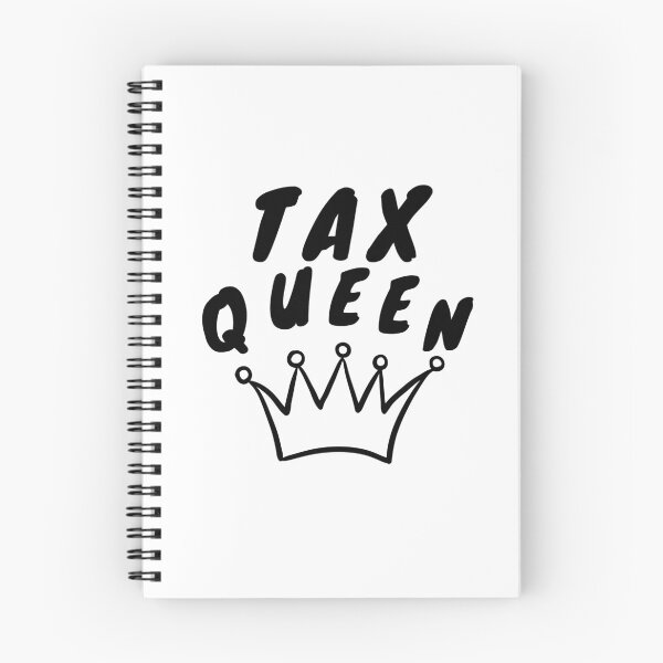 Item preview, Tax Queen – Funny Tax Season Accountant Design designed and sold by DesignsVault.