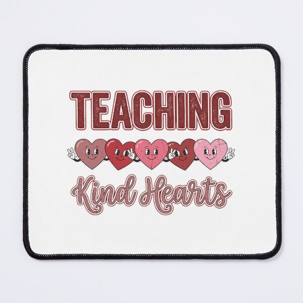 Item preview, Teaching Kind Hearts Valentine Retro Cartoon Educator designed and sold by chattsuede.