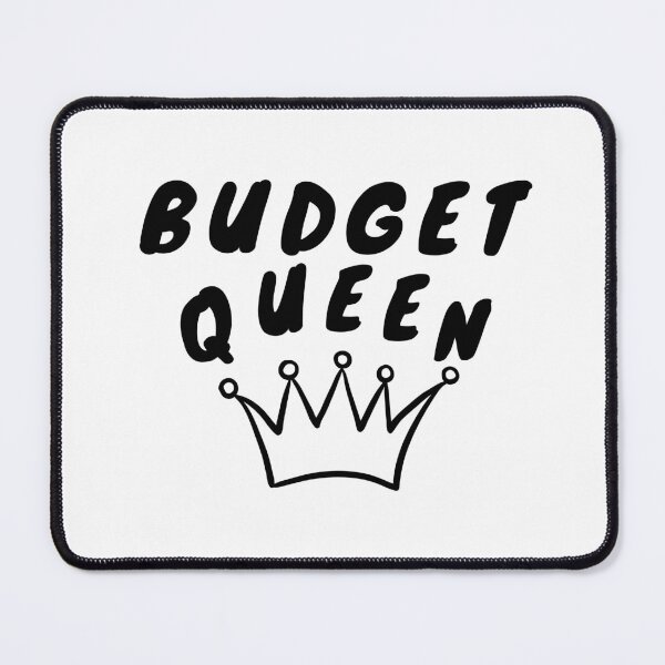 Item preview, Budget Queen – Personal Finance and Money Management Design designed and sold by DesignsVault.