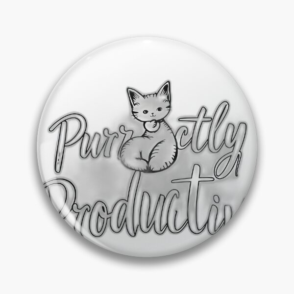 Item preview, Cozy Home Hobbies Hand‑Drawn Script Lettering with Tiny Cat – Whimsical Typography Design designed and sold by PrintMadog.