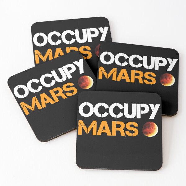 Item preview, Occupy Mars Astronomy Space Explorer Rocket Science designed and sold by CallDesign.