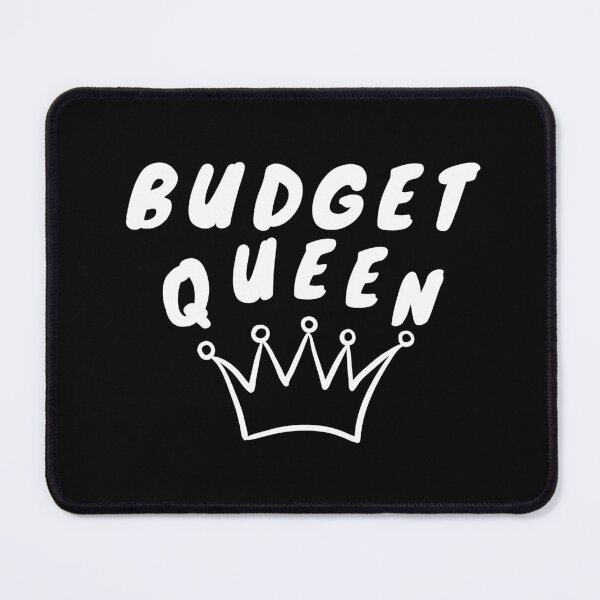 Item preview, Budget Queen – Personal Finance and Money Management Design designed and sold by DesignsVault.