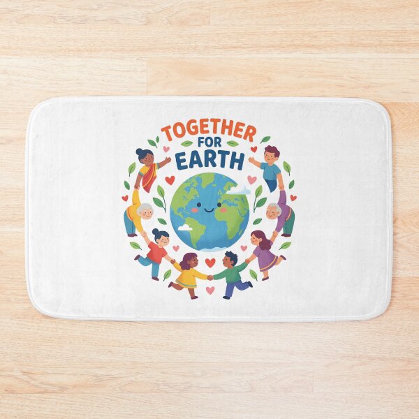 Item preview, Together For Earth Kid playful cartoon designed and sold by chattsuede.