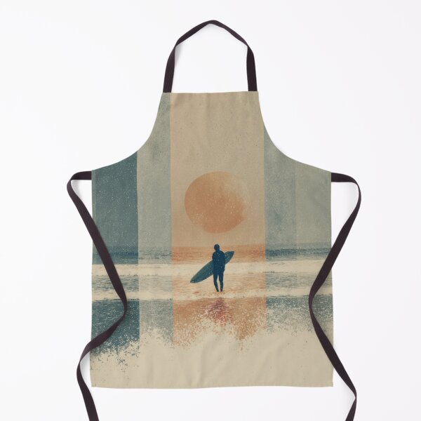 Item preview, Surfer walks towards water at sunset designed and sold by anytka.