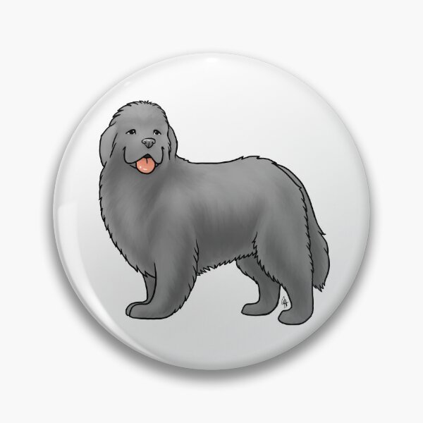 Item preview, Dog - Newfoundland - Gray designed and sold by Jennifer Stolzer.