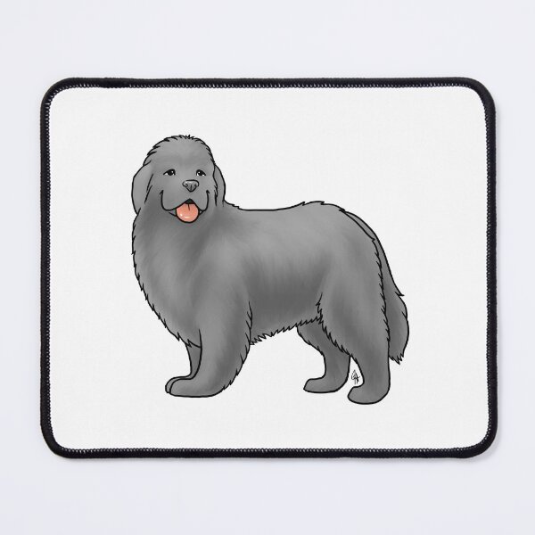 Item preview, Dog - Newfoundland - Gray designed and sold by Jennifer Stolzer.