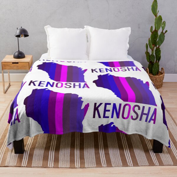 Item preview, Kenosha Purple Stripe designed and sold by Normbot2000.