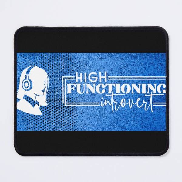 Item preview, High Functioning Introvert – Headphones Introvert Humor Design designed and sold by Aquarius-club.