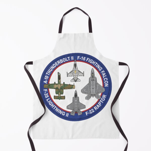 Item preview, US Air Force Modern Fighter Jets and Close Air Support Patch Illustration designed and sold by CharlieDesings.