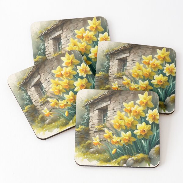 Item preview, Golden Daffodils designed and sold by TinCatOutPost.