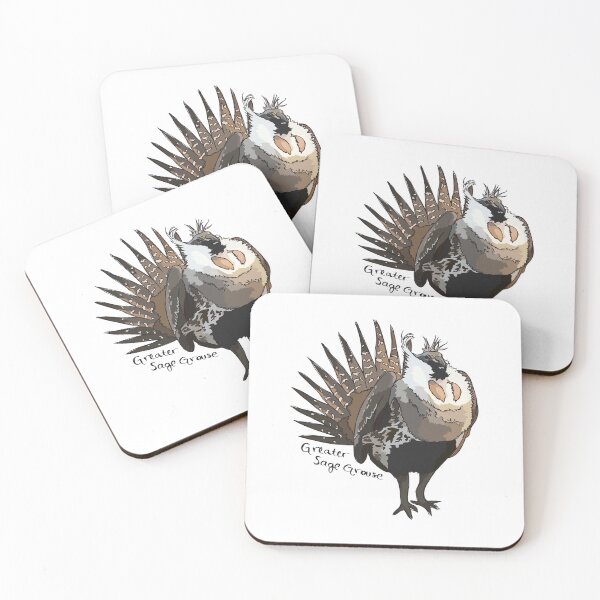 Item preview, Funky Birds: Greater Sage Grouse designed and sold by abigailhausman.