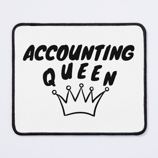 Item preview, Accounting Queen – Funny Accountant and Finance Professional Design designed and sold by DesignsVault.