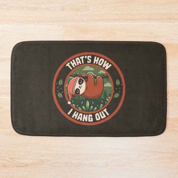 Item preview, Hang Out Funny Sloth by Tobe Fonseca designed and sold by Tobe Fonseca®.