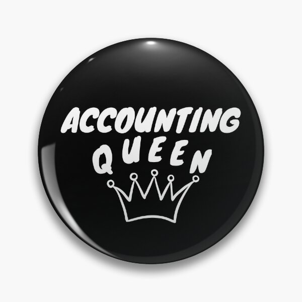 Item preview, Accounting Queen – Funny Accountant and Finance Professional Design designed and sold by DesignsVault.