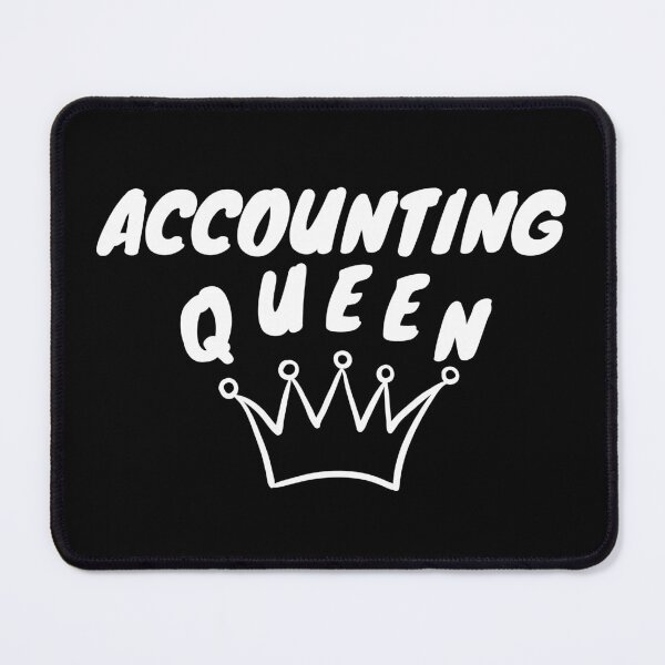 Item preview, Accounting Queen – Funny Accountant and Finance Professional Design designed and sold by DesignsVault.