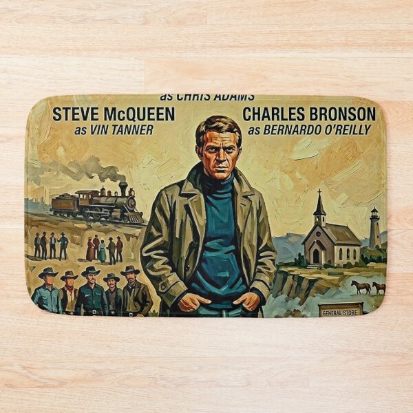 Item preview, Hollywood Legend Poster: The Magnificent Seven (1960) designed and sold by Art's Diner.