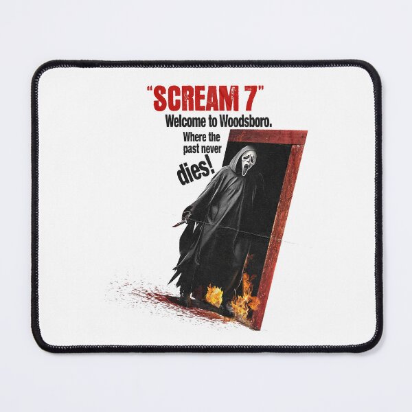 Item preview, Scream 7 Where The Past Never Dies - Slasher Horror Poster designed and sold by ironpalette.