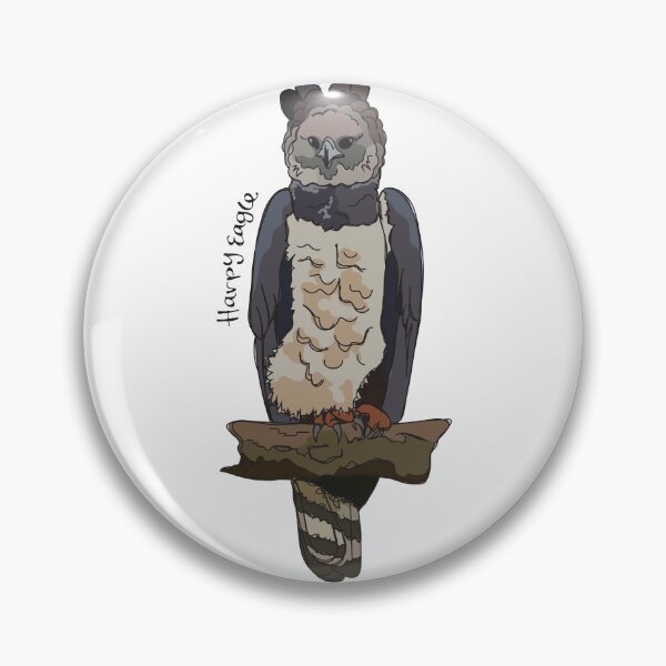 Item preview, Funky Birds: Harpy Eagle designed and sold by abigailhausman.