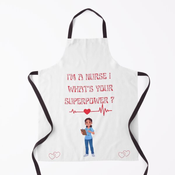Item preview, Funny Nurse Superpower Quote Healthcare Worker Design designed and sold by FunSticky14.