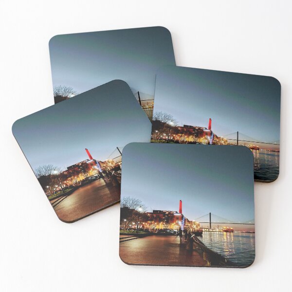 Item preview,  Savannah Riverfront at Dusk designed and sold by Liminalfracture.