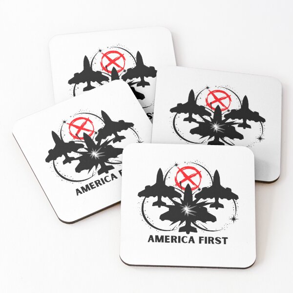 Item preview, America First – Patriotic USA Pride Design designed and sold by FaridShop ⭐⭐⭐⭐⭐.