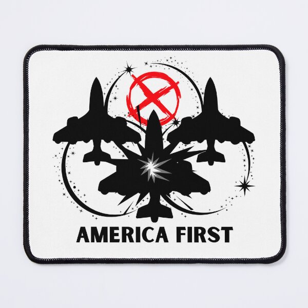 Item preview, America First – Patriotic USA Pride Design designed and sold by FaridShop ⭐⭐⭐⭐⭐.