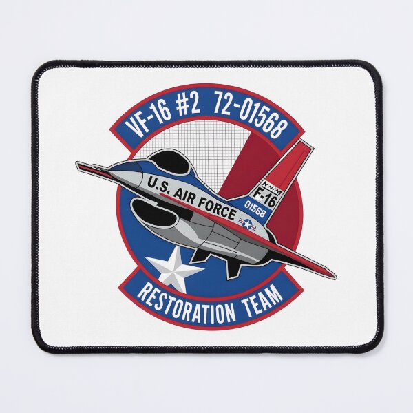 Item preview, YF-16 Prototype Restoration Team Emblem Graphic designed and sold by CharlieDesings.
